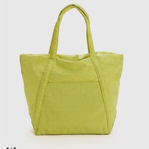 Brand new, with tags, Baggu “Cloud bag” in Lemongrass